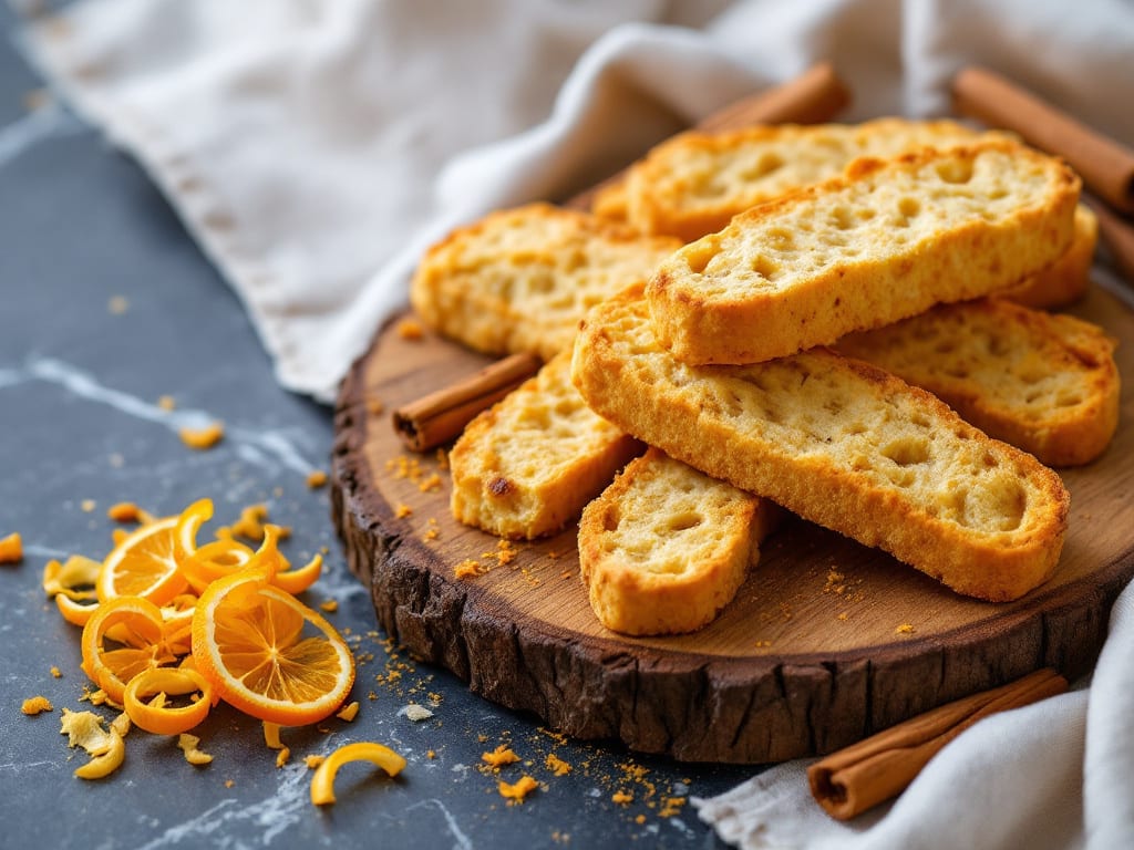 Biscotti alla cannella e arancia