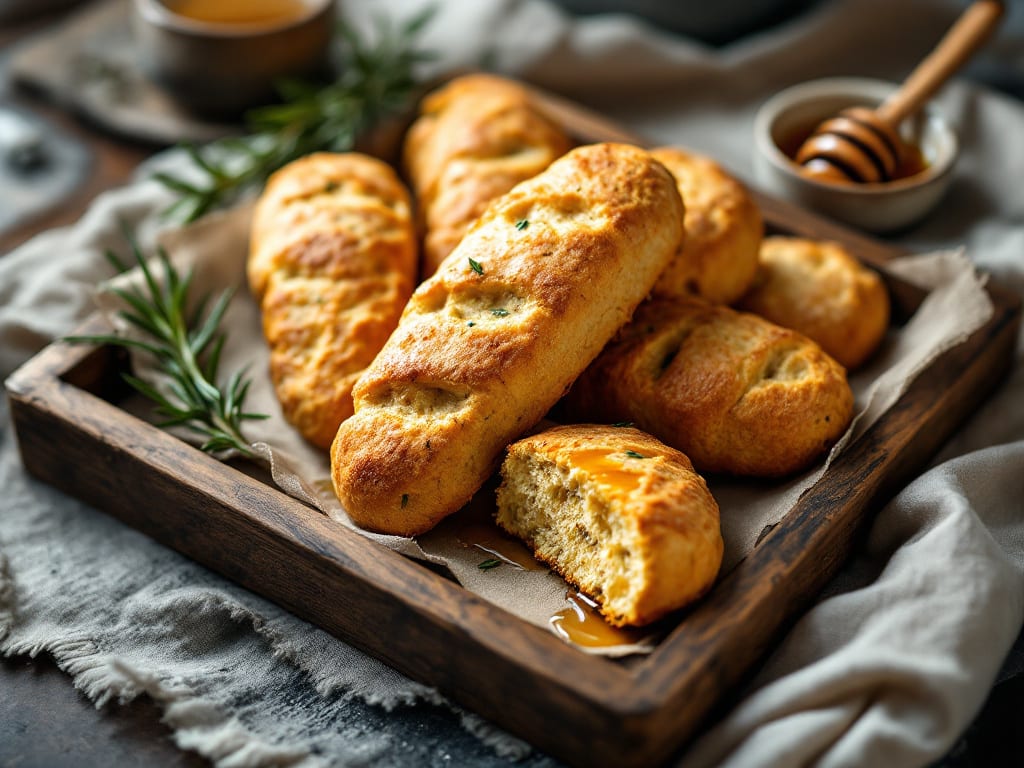 Biscotti al rosmarino e miele