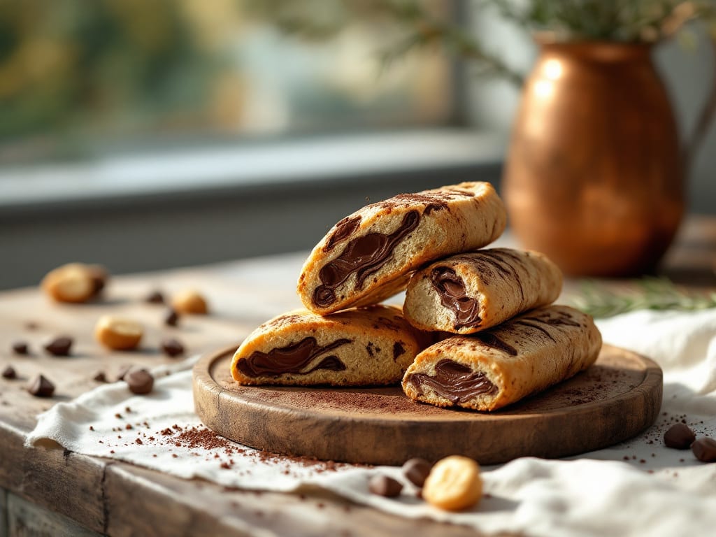 Biscotti alla Nutella e cacao amaro