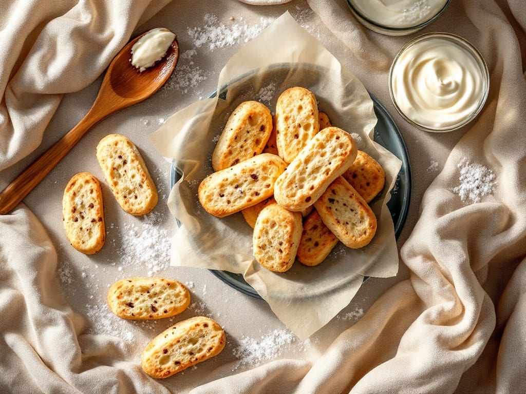 Biscotti allo yogurt e vaniglia con farina di riso