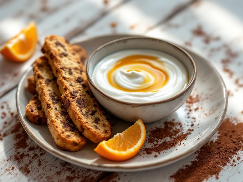 Ricetta biscotti yogurt e cacao: profumo di arancia e cacao amaro in forno