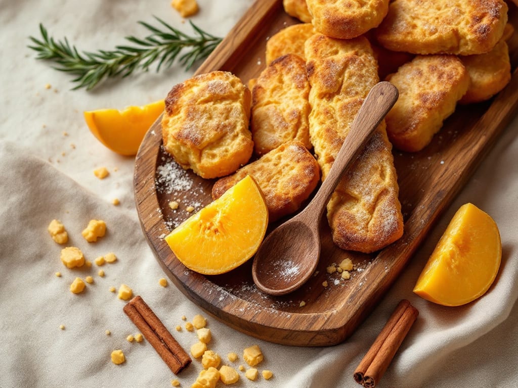 Biscotti di patate dolci e cannella