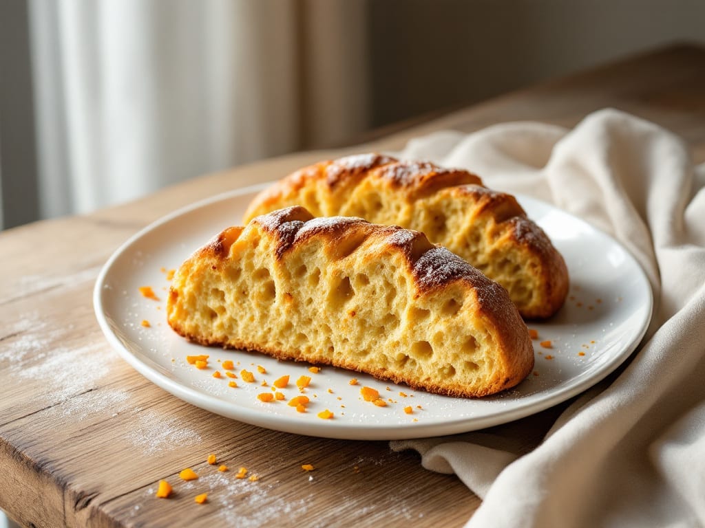 Ricetta biscotti morbidi all'arancia: profumo intenso grazie al succo e alla buccia grattugiata