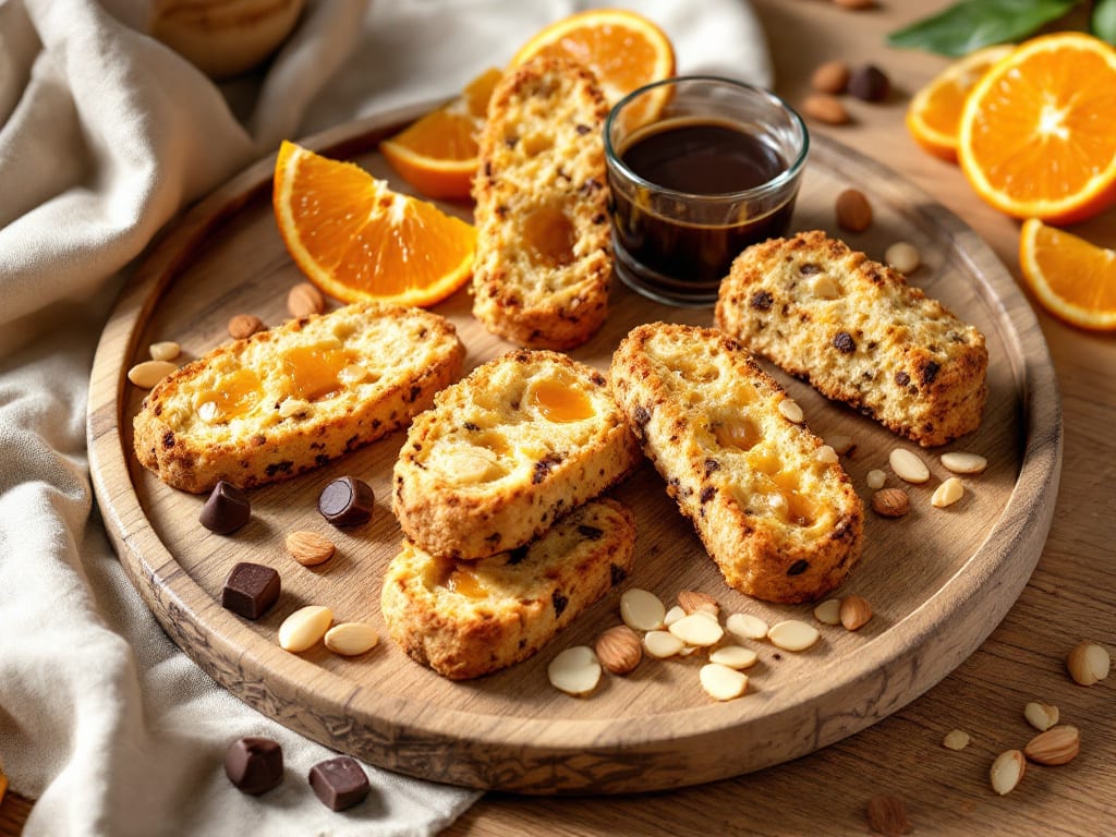 Biscotti di san giuseppe ricetta: arancia candita, cioccolato e mandorle nel cuore croccante