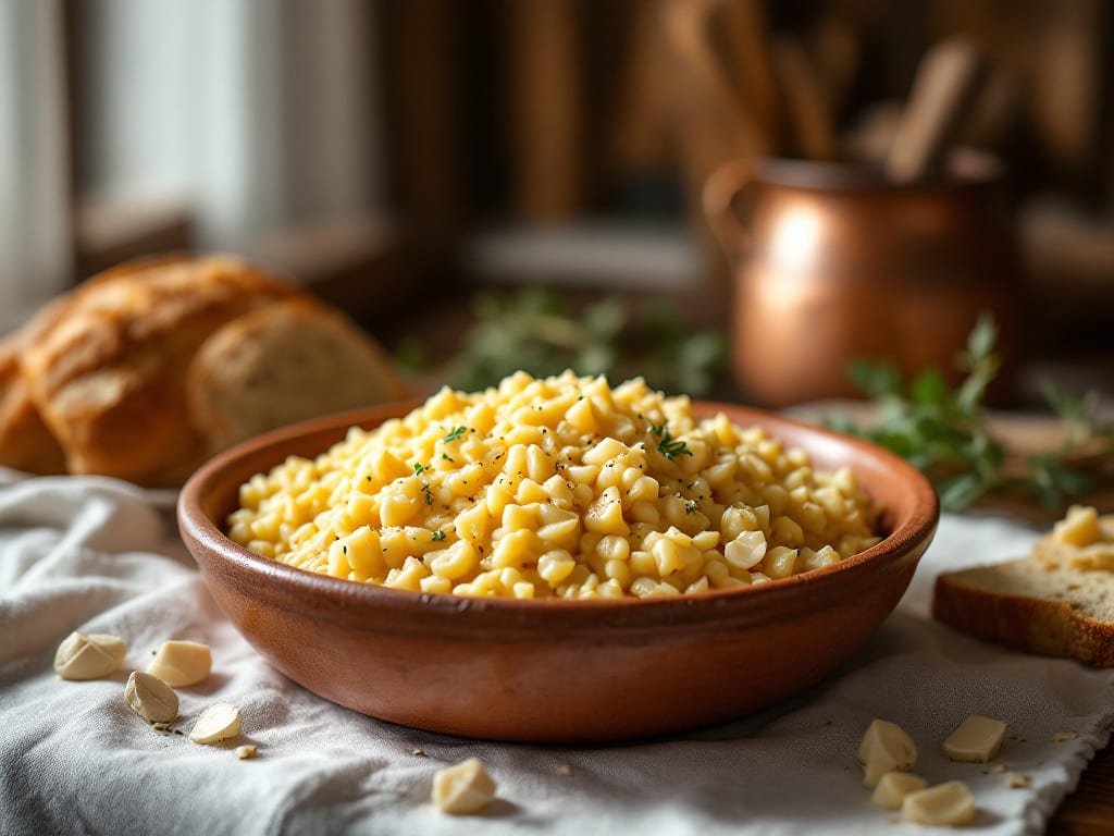 Risotto al Parmigiano e Tartufi Bianchi
