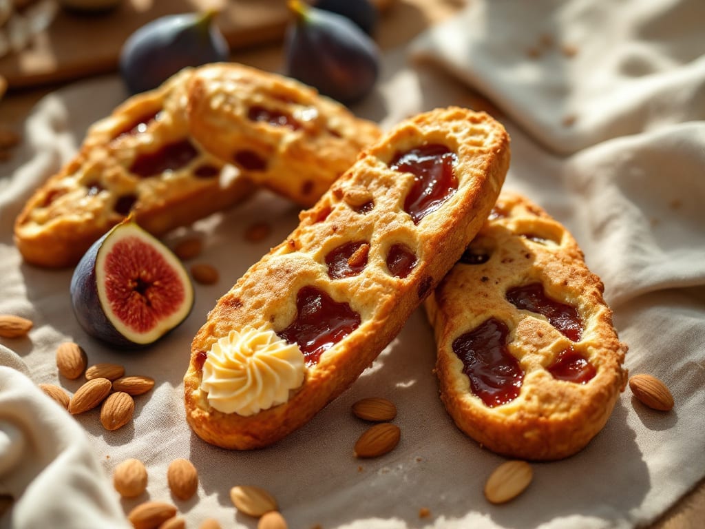 Biscotti ai fichi ricetta: morbidi dentro, croccanti fuori con scorza di limone