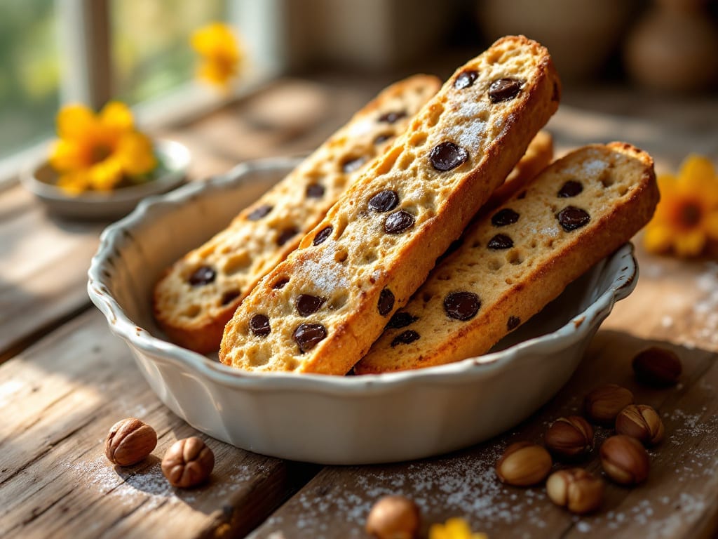 Biscotti con gocce di cioccolato ricetta della nonna: burro freddo e farina setacciata per un morso croccante