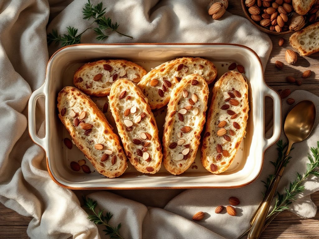 Biscotti alle mandorle e rose