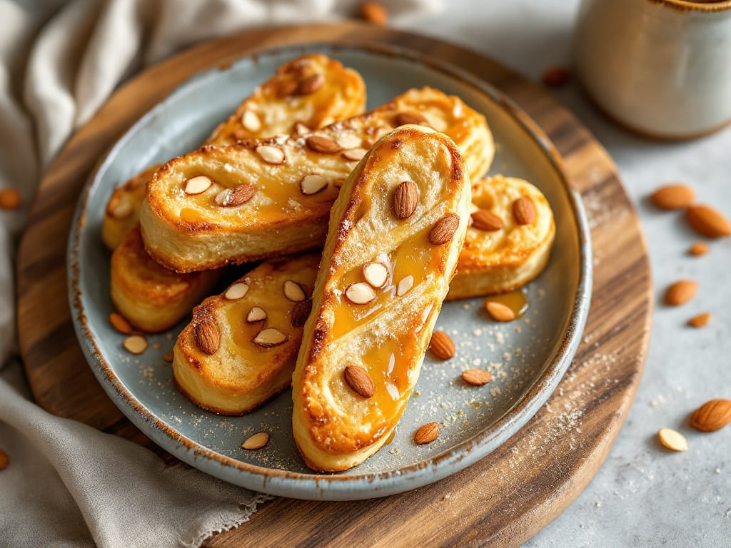 Biscotti al miele e mandorle calabresi ricetta: croccanti fuori, morbidi dentro con scorza di limone