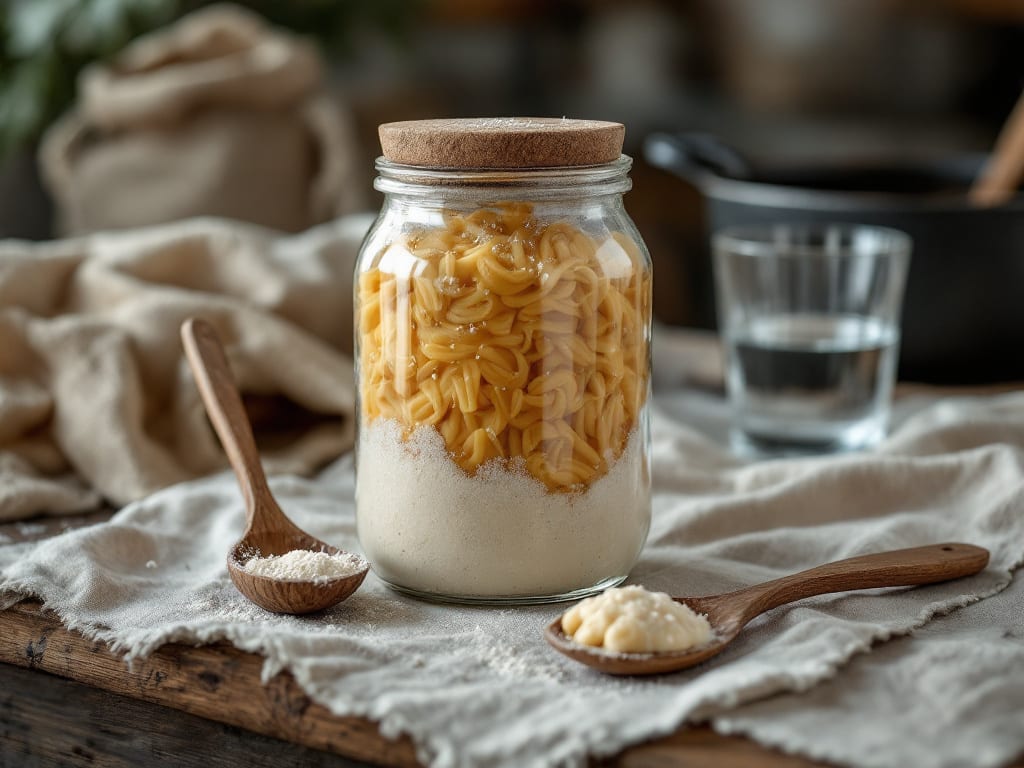Pasta madre per pane rustico