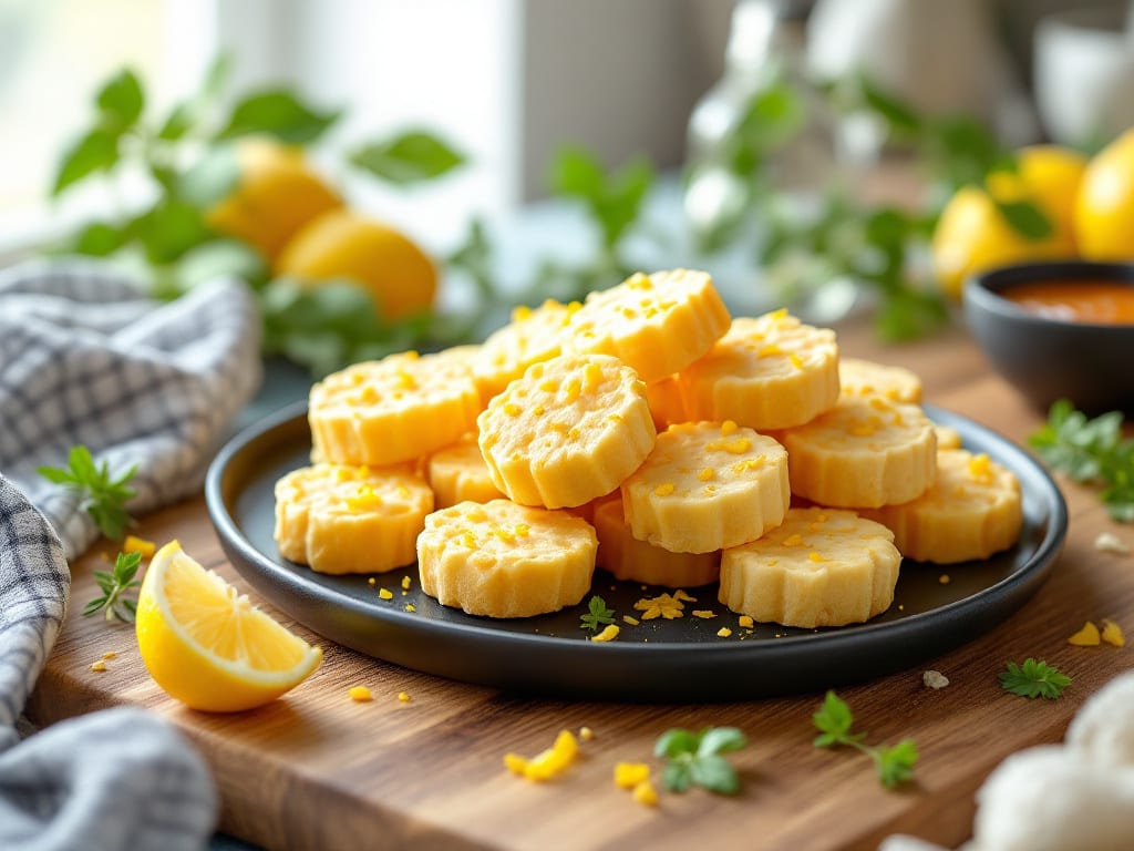 Biscotti allo yogurt greco e limone