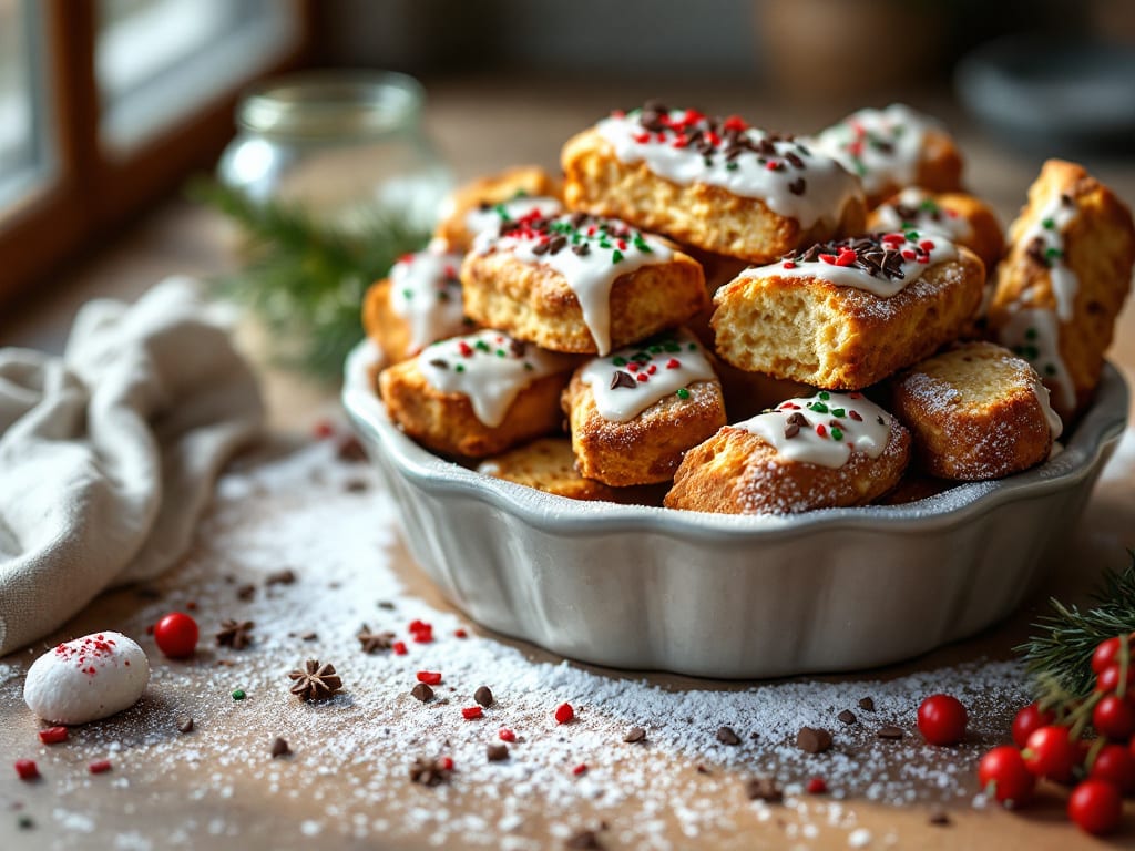 Ricetta biscotti babbo natale: impasto al burro e farina, da lasciare riposare tutta la notte