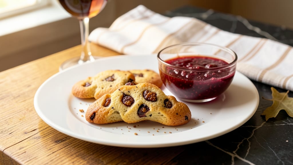 Biscotti di Vin Cotto e Fichi Secchi
