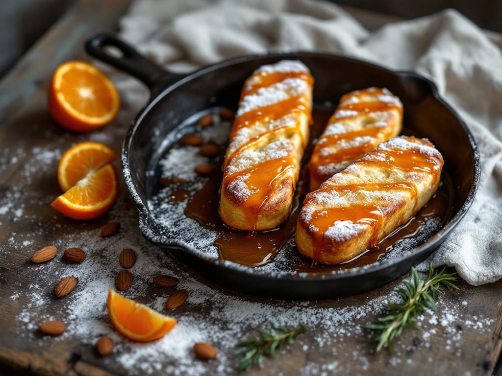 Biscotti in padella ricetta: morbidi fuori, cremosi dentro con succo d’arancia