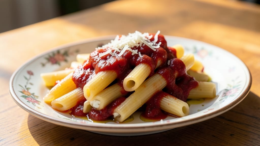Paccheri ripieni ricette: salsiccia e ricotta fusi nel forno con pomodoro e parmigiano