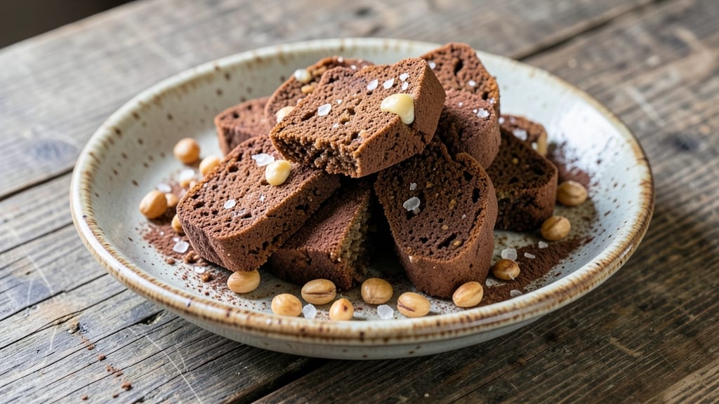 Ricetta biscotti con farina di ceci e cacao: profumo di cioccolato tostato e croccanti senza burro