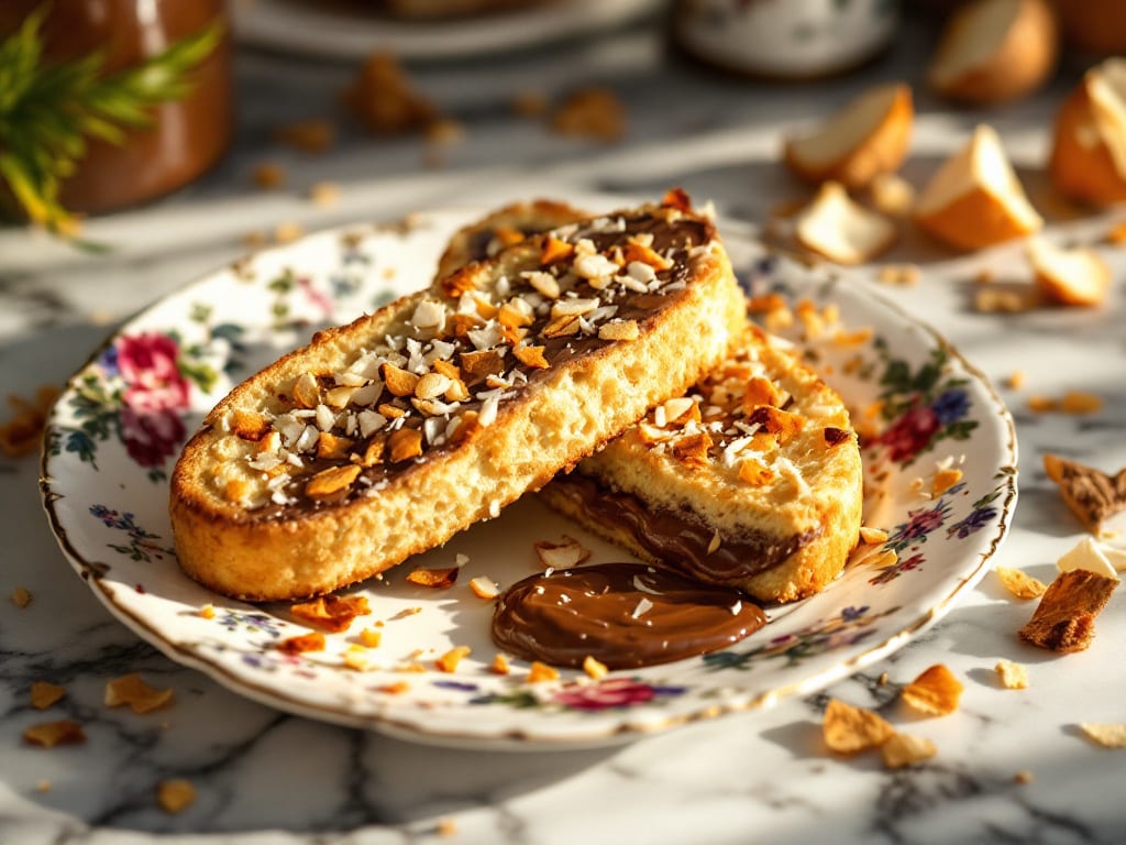 Biscotti alla Nutella e cocco