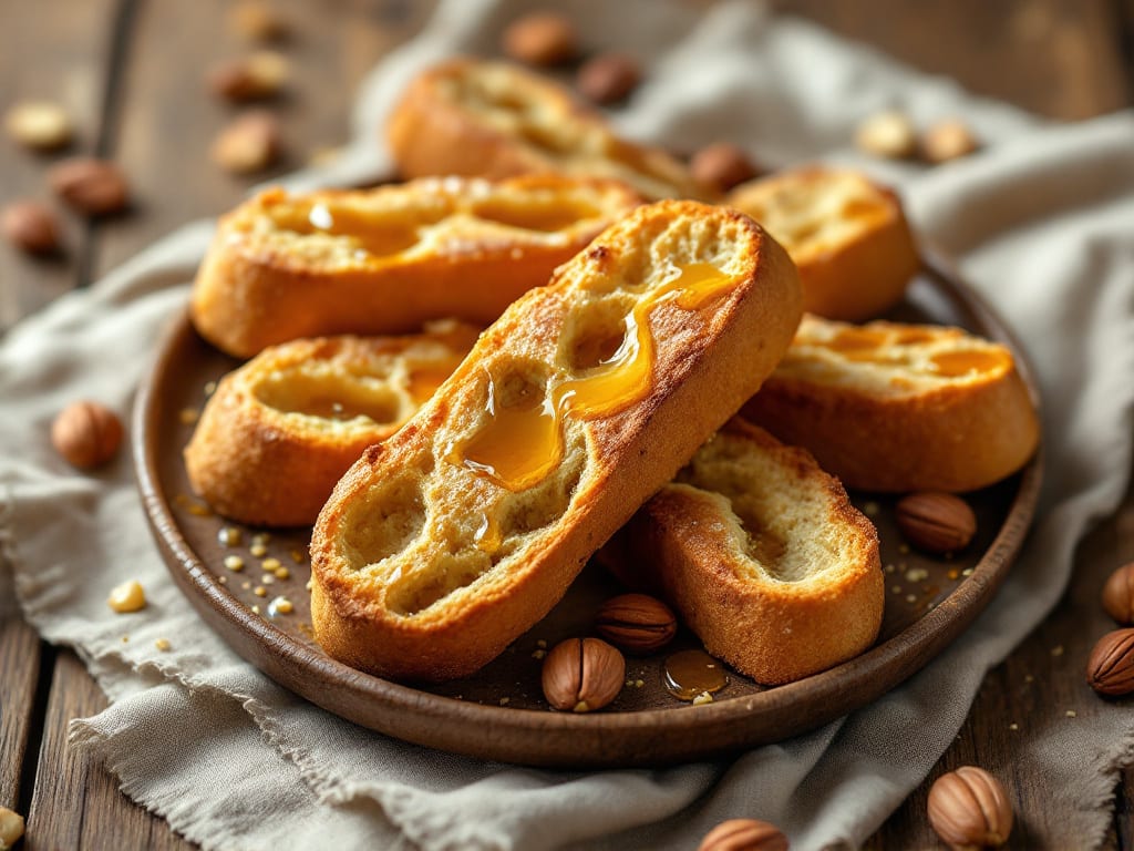 Biscotti alle noci e miele crudo