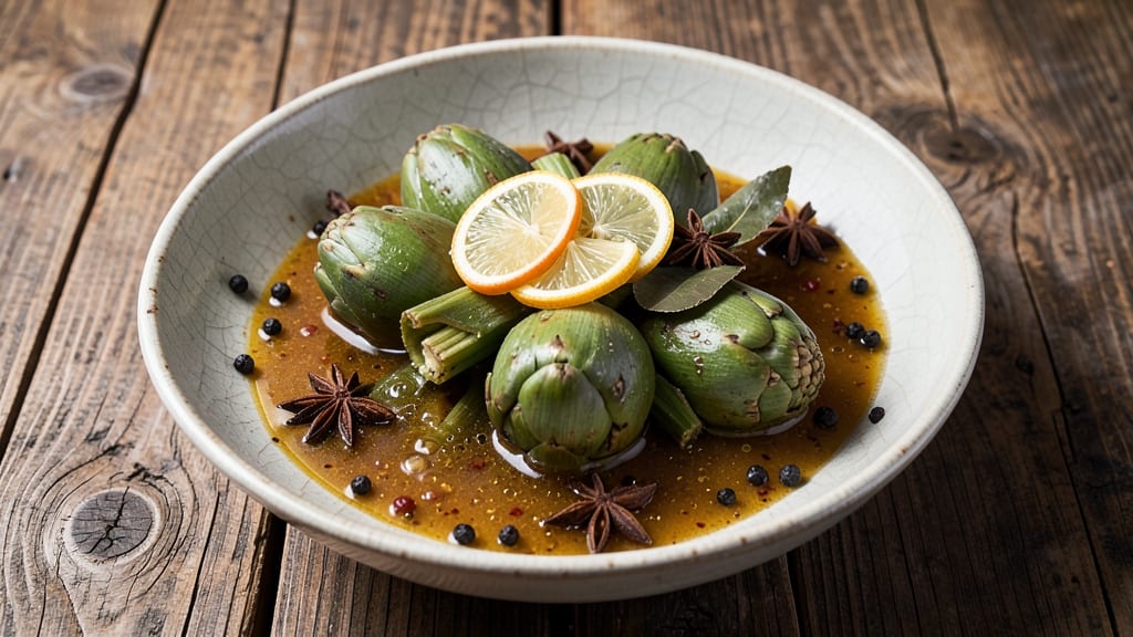 Carciofi sott'aceto ricetta: profumo intenso di limone e cannella in conserva