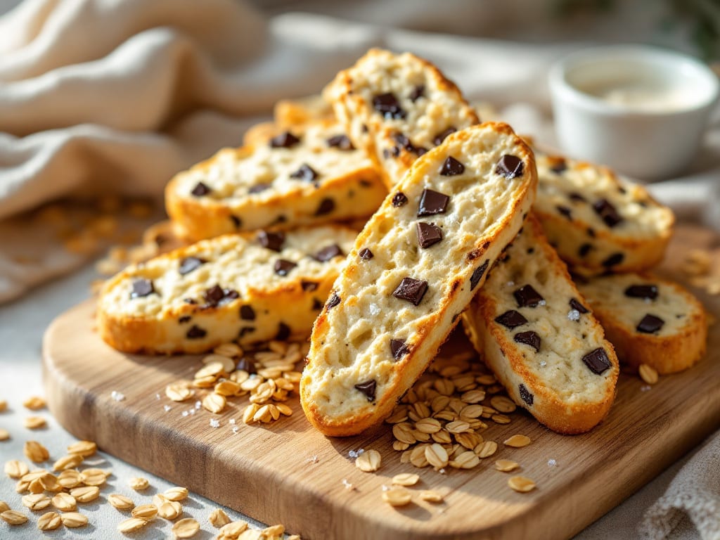 Ricetta biscotti fiocchi d’avena e yogurt: croccanti fuori, morbidi dentro con gocce di cioccolato