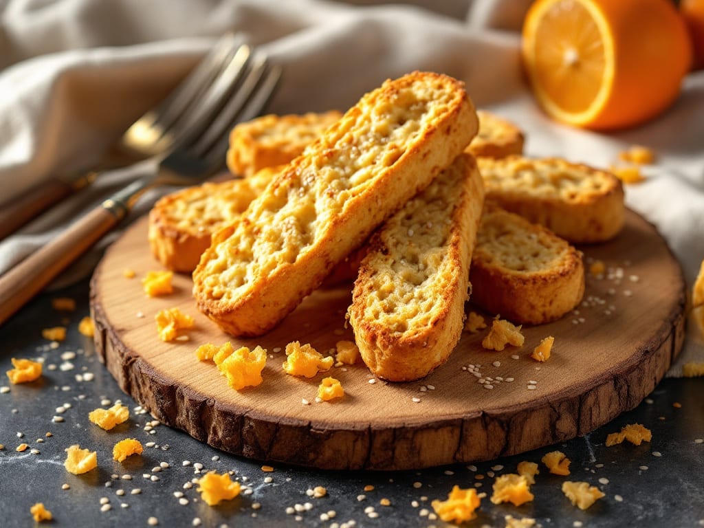 Biscotti alle arance e farina di nocciole senza zucchero