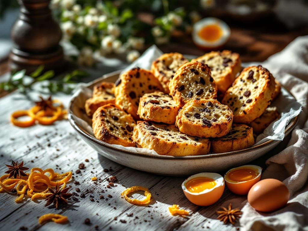Biscotti di Pasqua calabresi ricetta originale: mandorle tostate e miele che si conservano a lungo