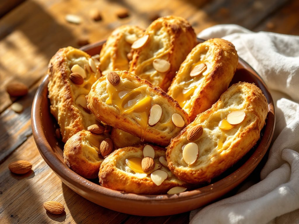 Biscotti krumiri bistefani ricetta: mandorle tostate e miele che si sciolgono al primo morso