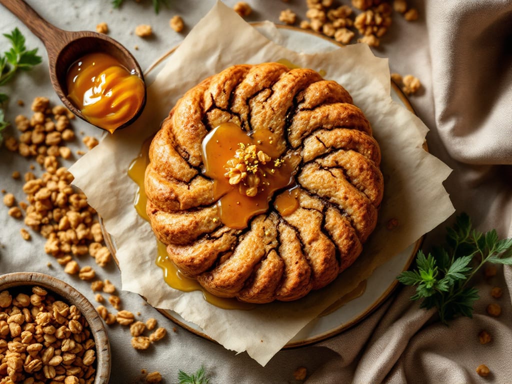 Biscotti di grano saraceno e miele
