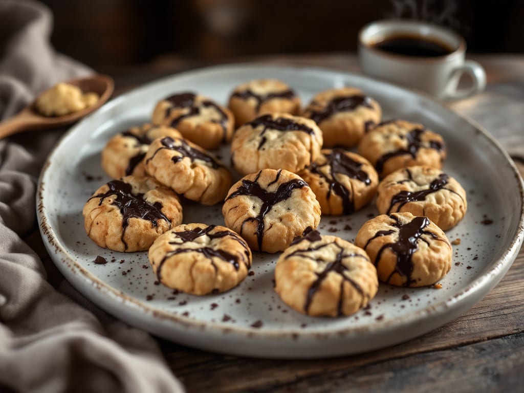 Biscotti al cioccolato e nocciole classici
