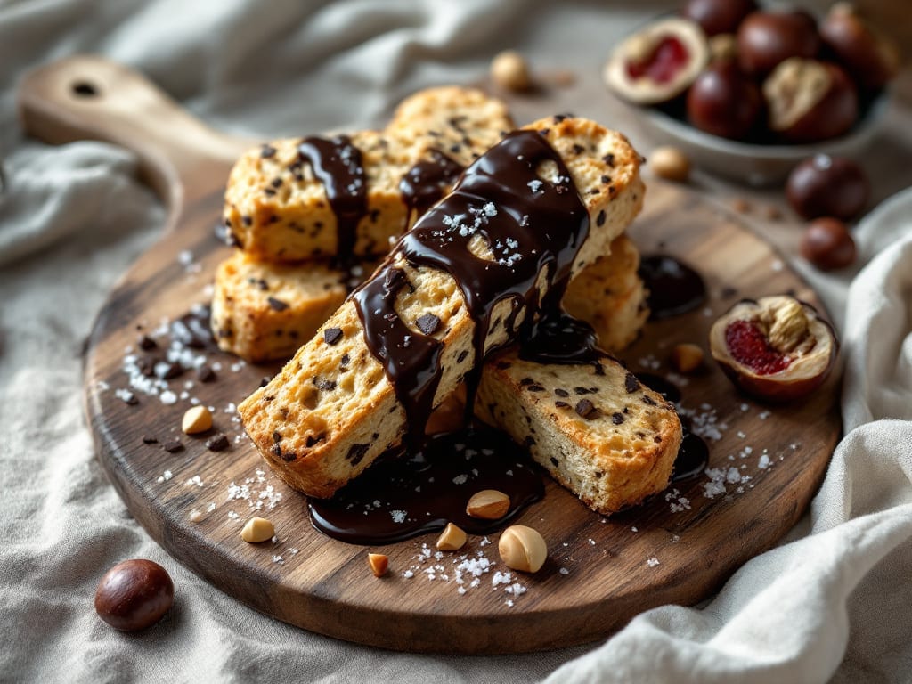 Ricetta biscotti con farina di castagne e cioccolato: morbidi dentro e croccanti fuori, con un tocco di vaniglia