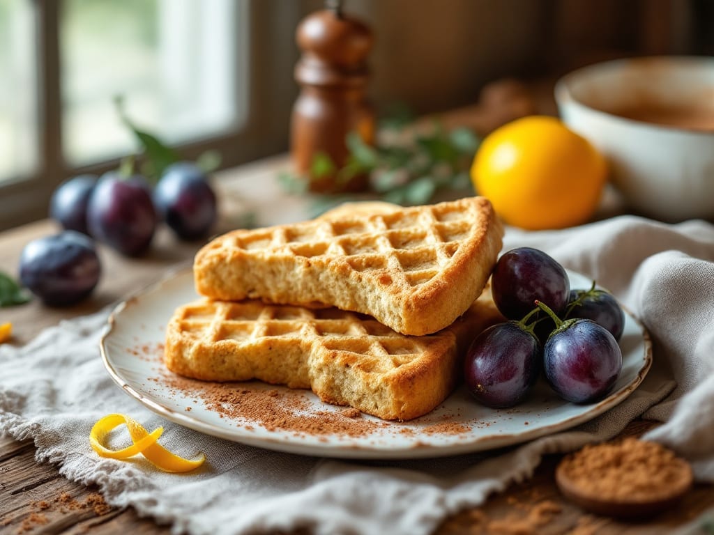 Biscotti allo yogurt e cannella con uvetta