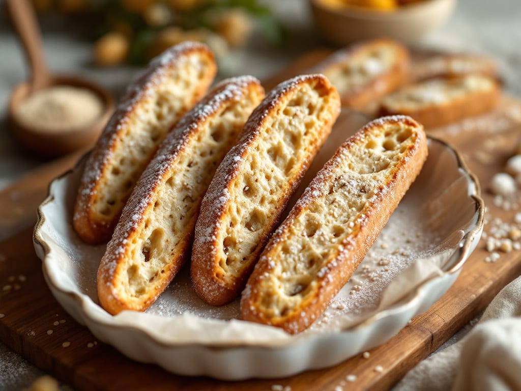 Biscotti alla vaniglia e zenzero