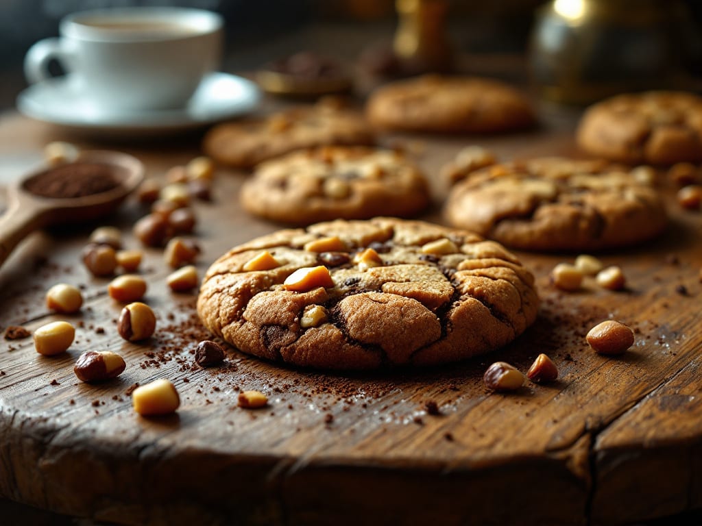 Biscotti al caffè e nocciola
