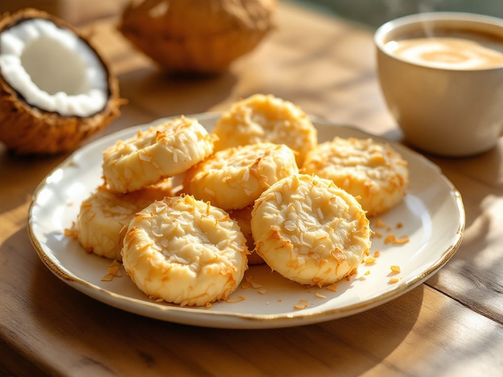 Biscotti alla Vaniglia e Cocco