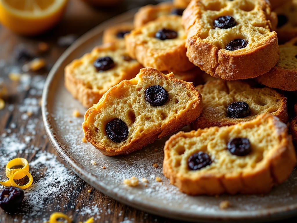 Biscotti Salentini con Uvetta e Vin Santo