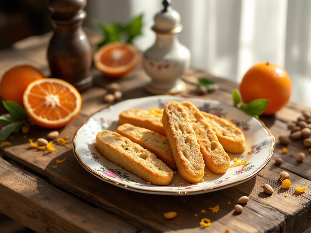Biscotti all'arancia e cardamomo