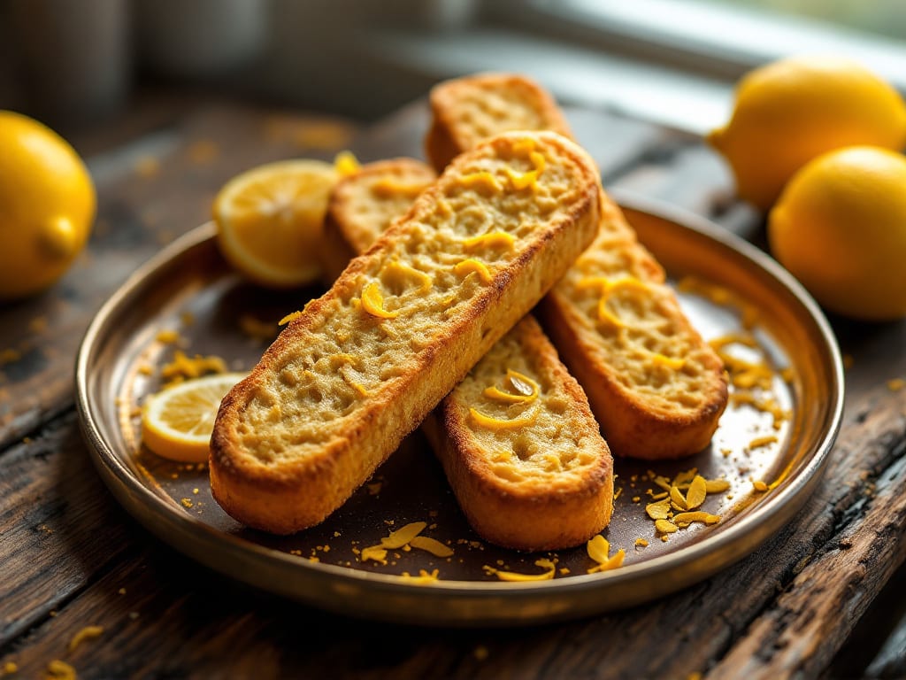 Biscotti Classici al Limone e Zenzero