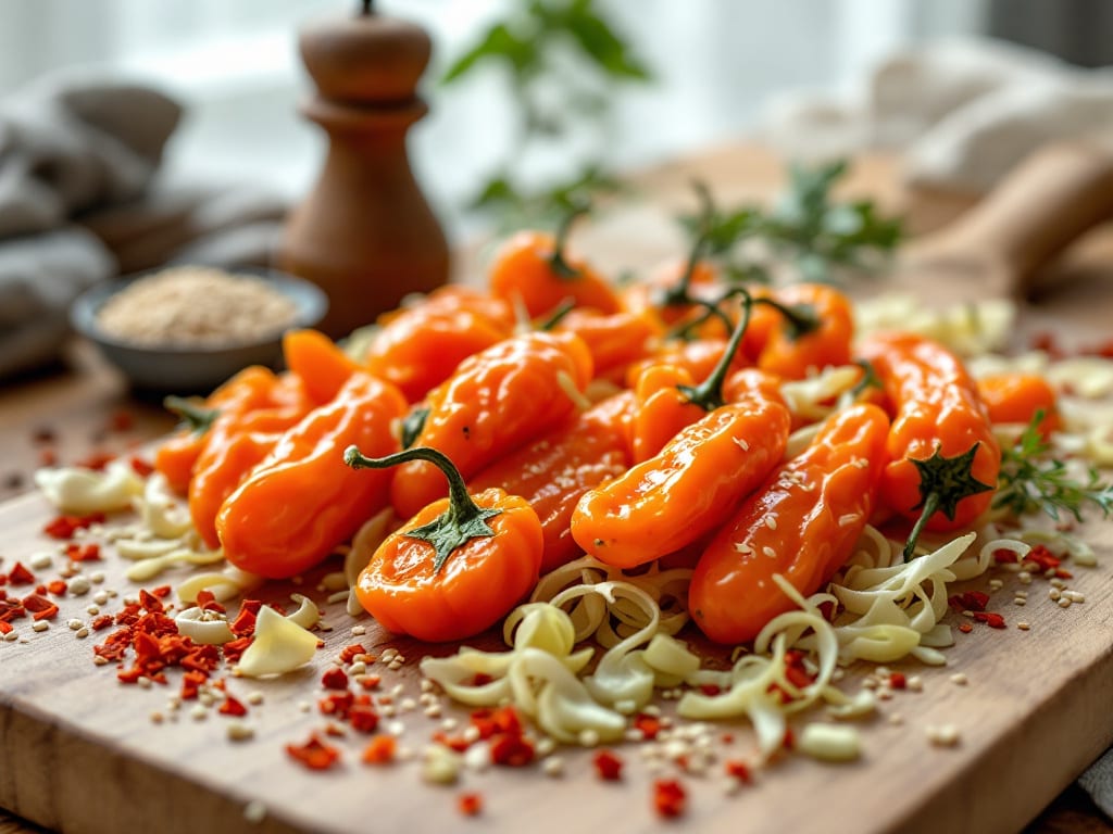Peperoni fermentati al peperoncino e finocchio