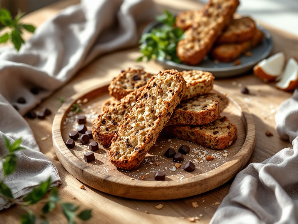 Ricetta biscotti al cocco e gocce di cioccolato: morbidi con burro e zucchero a velo