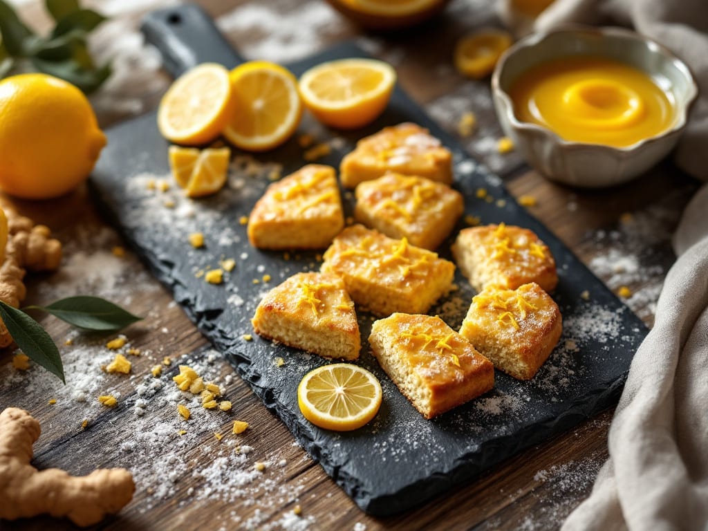 Ricetta biscotti zenzero e limone: morbidi al centro, croccanti fuori con scorza grattugiata