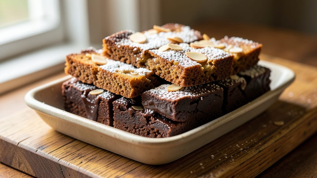 Biscotti brownies ricetta: morbidi e vellutati grazie al bagnomaria e riposo notturno