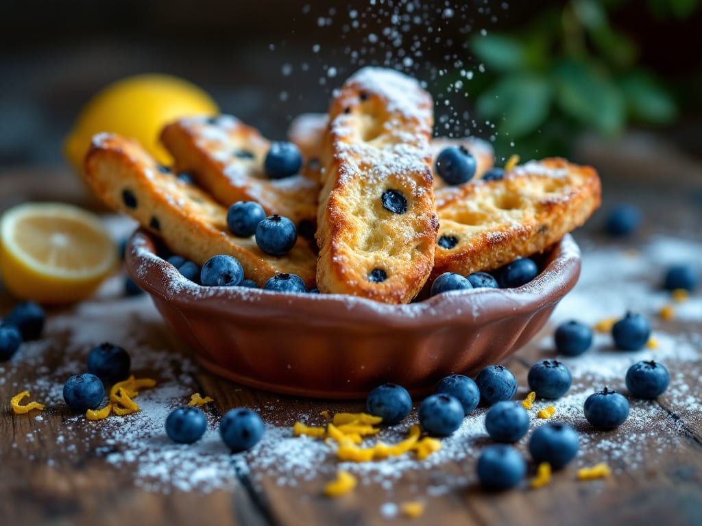 Biscotti ai mirtilli ricetta: burro e farina a neve per croccantezza e ripieno morbido
