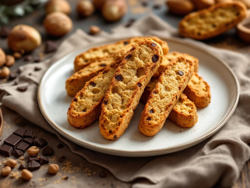 Biscotti al cacao e nocciole senza glutine