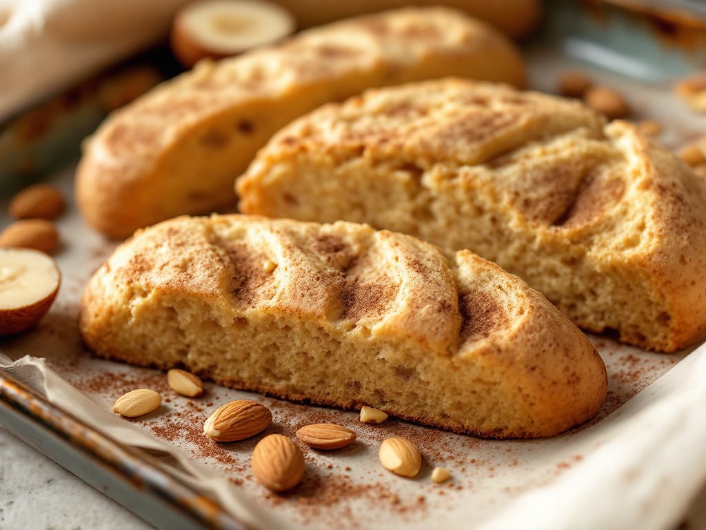 Biscotti alle mandorle e cannella