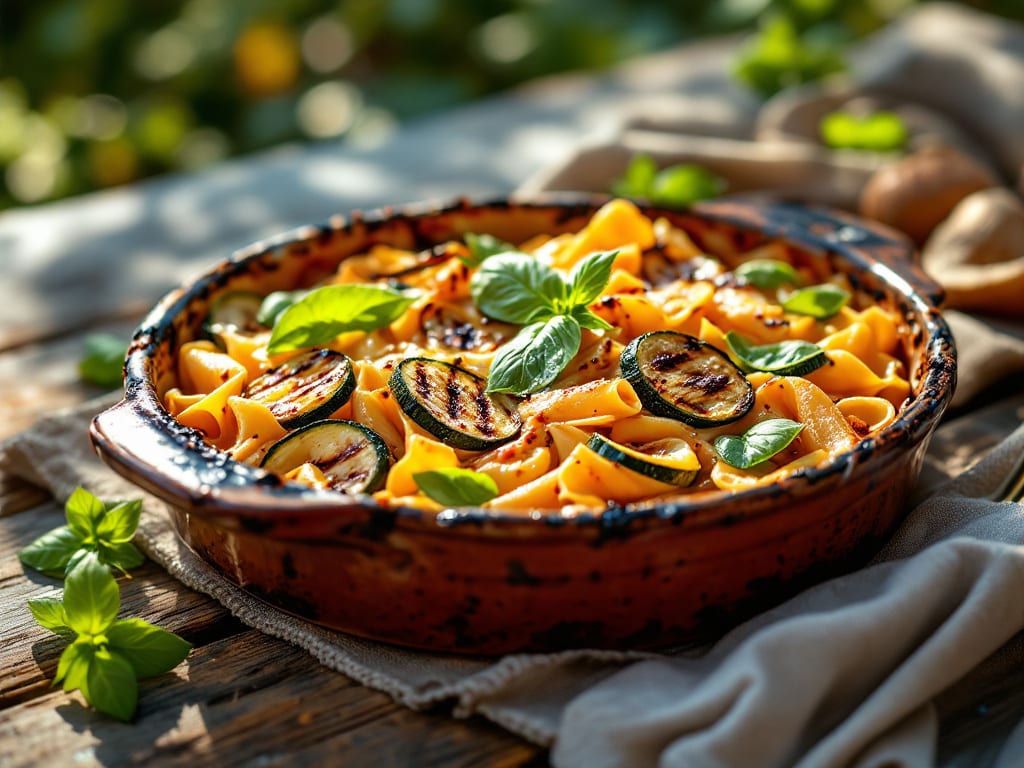 Pasta al Forno con Verdure e Parmigiano