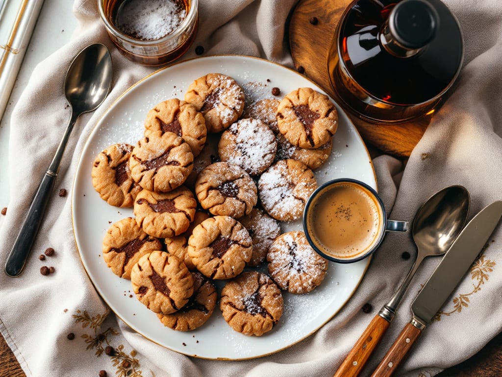 Biscotti Arabi al Caffè e Rum