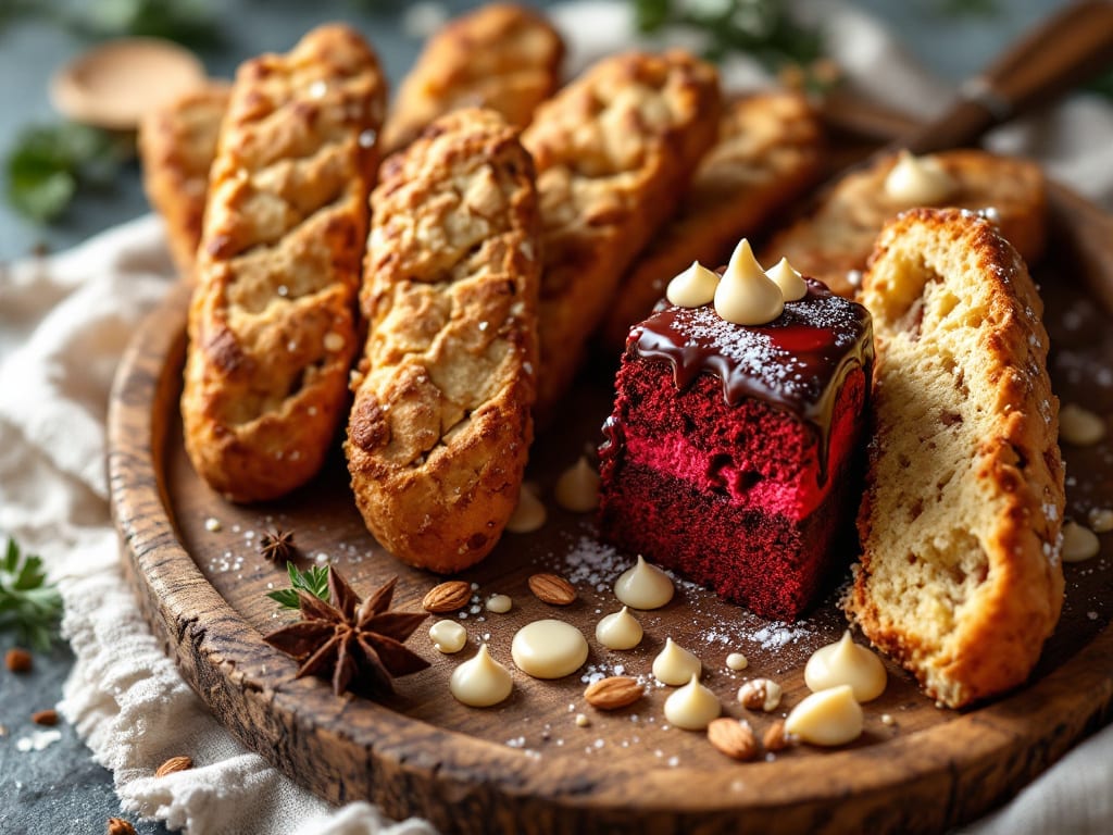 Biscotti red velvet ricetta: morbidi dentro e velo rosso lucido fuori