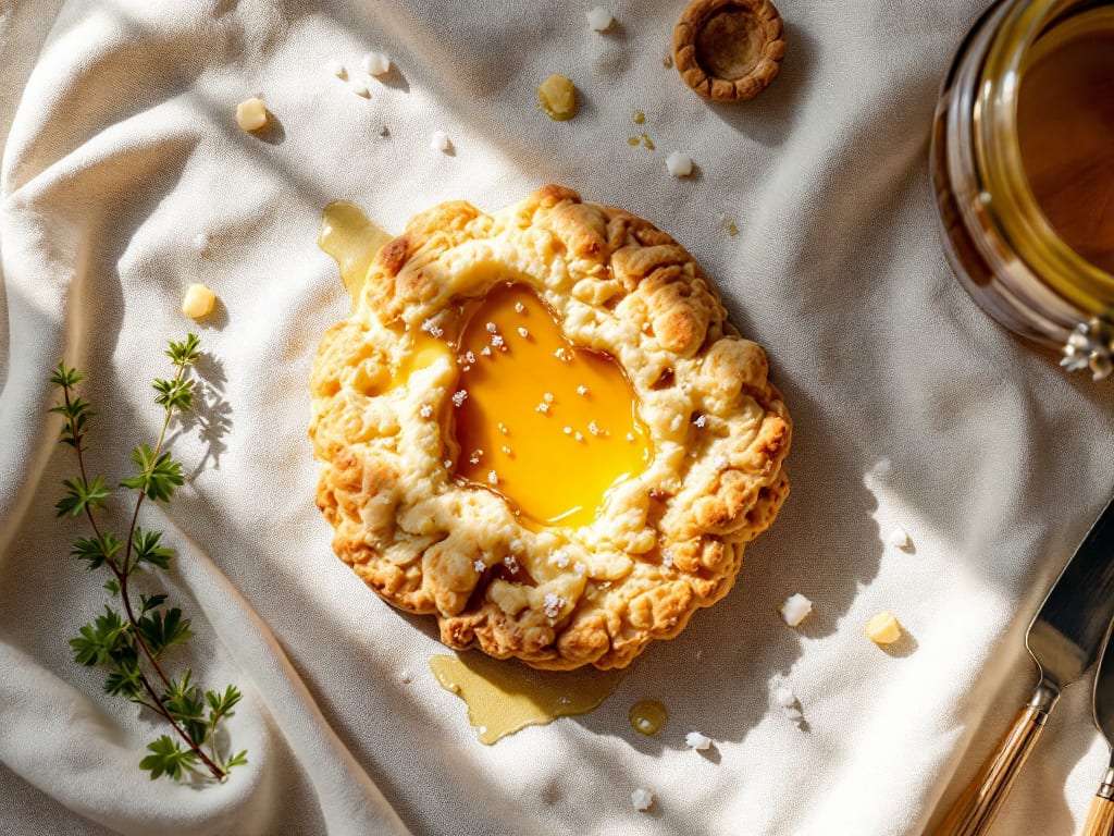 Biscotti al burro salato e miele