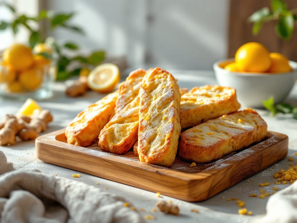 Biscotti al Limone e Zenzero