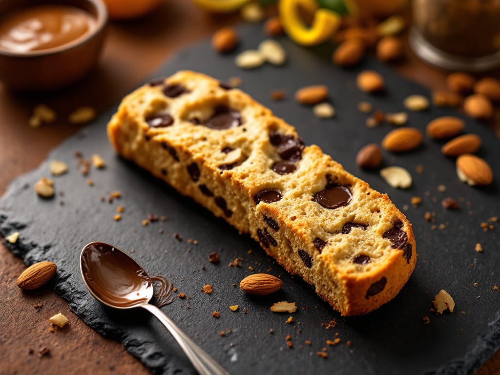 Biscotti al cioccolato fondente e peperoncino